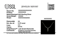 Glam Chic - Lab Diamond Necklace thumbnail 7