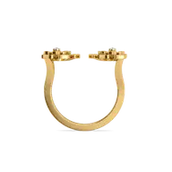 Golden Edge - Lab Diamond Open-Top Ring thumbnail 5
