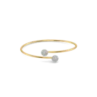 Golden Sphere - Lab Diamond Bangle thumbnail 3