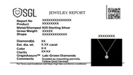 Golden Sphere - Lab Diamond Necklace thumbnail 6