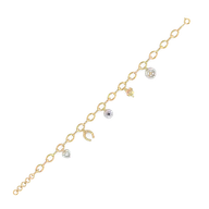 Good Vibes - Lab Diamond Charm Bracelet thumbnail 4