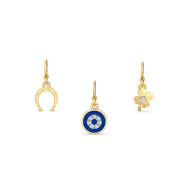 Good Vibes Only – Lab Diamond Protection Charms thumbnail 1
