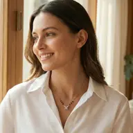 Grace in Flight - Lab Diamond Mangalsutra Necklace thumbnail 4