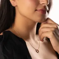 Halo - Lab Diamond Pendant Necklace thumbnail 6