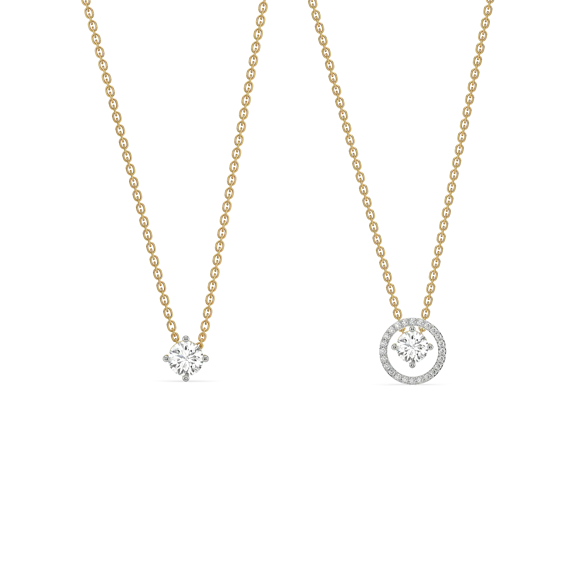Halo Switch - Lab Diamond Multi-Wearable Necklace — image 1
