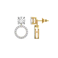 Halo Switch – Lab Diamond Multi-Wearable Stud thumbnail 4