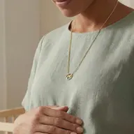 Hand in Hand - Lab Diamond Necklace thumbnail 3