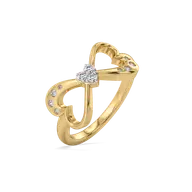 Heart Unfold - Lab Diamond Ring thumbnail 1