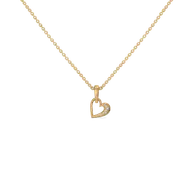 Hearts Unfold - Lab Diamond Pendant Necklace thumbnail 3