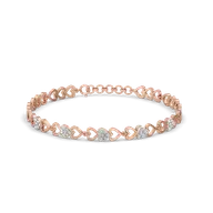 Heartstring - Lab Diamond Tennis Bracelet thumbnail 2