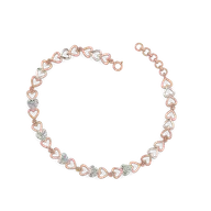 Heartstring - Lab Diamond Tennis Bracelet thumbnail 3
