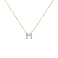 Heirloom H - Lab Diamond Necklace thumbnail 1