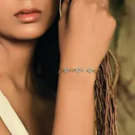 Hexagon Chic - Lab Diamond Bracelet thumbnail 2
