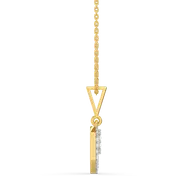 Hexagon Chic - Lab Diamond Pendant thumbnail 5