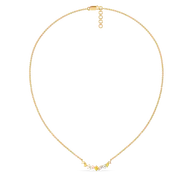 Honeyline - Lab Diamond and Citrine Necklace thumbnail 3