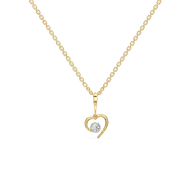 In Your Heart - Lab Diamond Necklace thumbnail 1