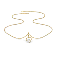 In Your Heart - Lab Diamond Necklace thumbnail 3