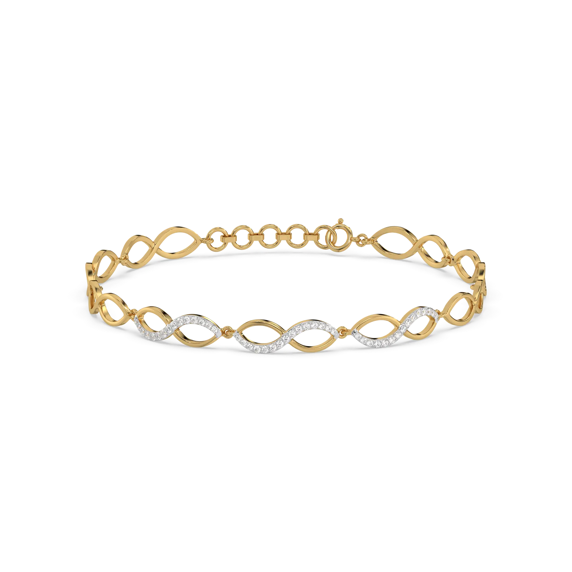 Infinity - Lab Diamond Tennis Bracelet