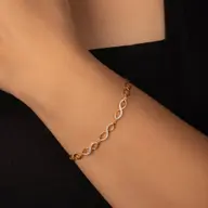 Infinity - Lab Diamond Tennis Bracelet thumbnail 2