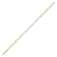 Infinity - Lab Diamond Tennis Bracelet thumbnail 4