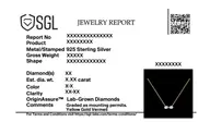 Infinity Pears - Lab Diamond Necklace thumbnail 5