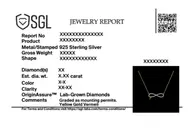 Infinity Tide - Lab Diamond Necklace thumbnail 6