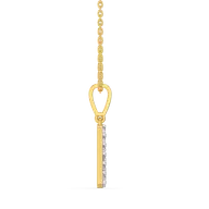 Keep Up K - Lab Diamond Alphabet Pendant thumbnail 3