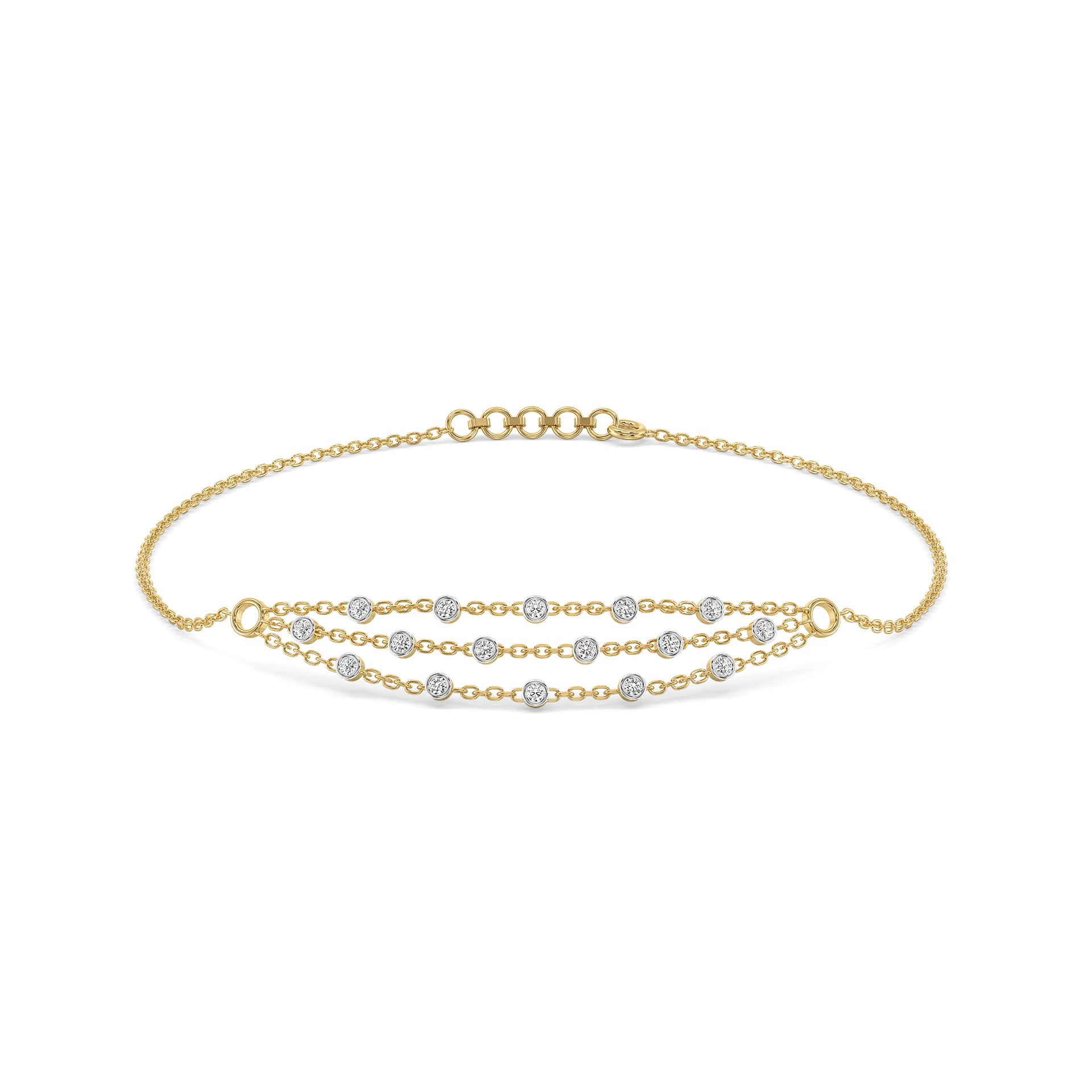 Layer It On, Monica – Lab Diamond Bracelet