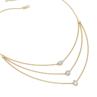 Layers of Light - Lab Diamond Necklace thumbnail 3
