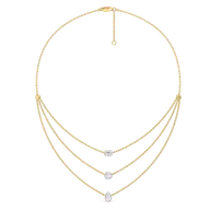 Layers of Light - Lab Diamond Necklace thumbnail 6