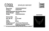 Layers of Light - Lab Diamond Necklace thumbnail 7