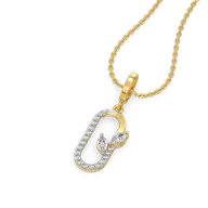 Leafline Marquise - Lab Diamond Pendant thumbnail 3