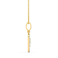Leafline Marquise - Lab Diamond Pendant thumbnail 5