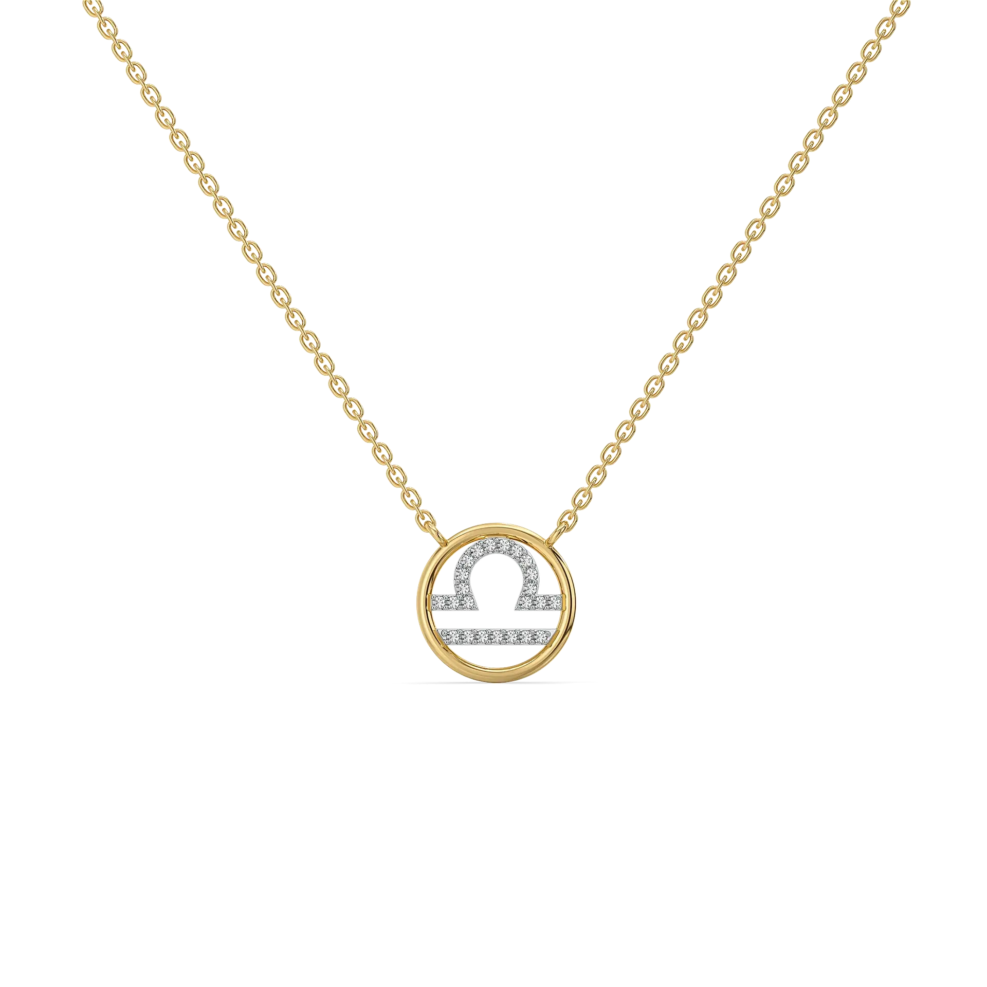 Libra Harmony - Lab Diamond Necklace — image 1
