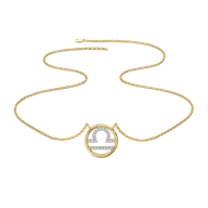Libra Harmony - Lab Diamond Necklace thumbnail 3