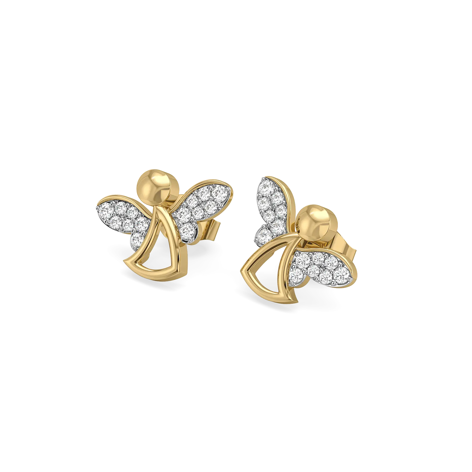 Light Guardian - Lab Diamond Stud Earrings — image 1