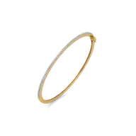 Line of Light - Lab Diamond Bangle thumbnail 1