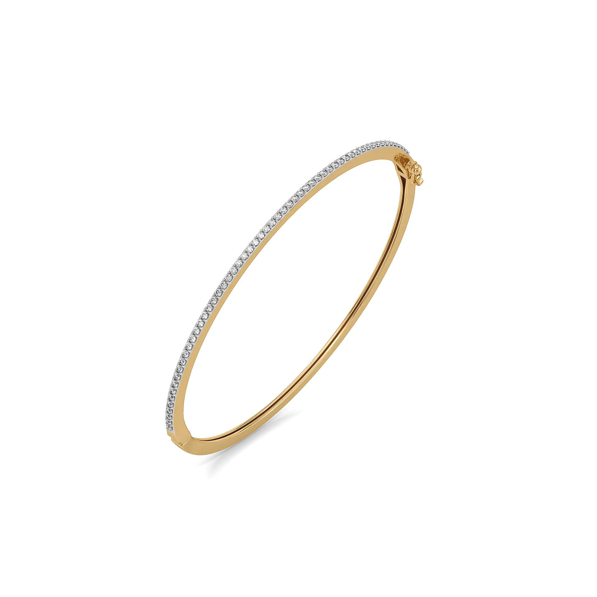 Line of Light - Lab Diamond Bangle