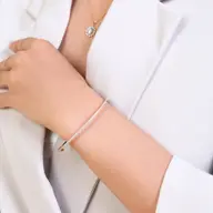 Line of Light - Lab Diamond Bangle thumbnail 6