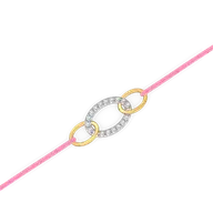 Link & Laugh – Lab Diamond BFF Bracelet thumbnail 3