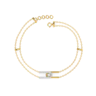 Linked For Life – Lab Diamond Bracelet thumbnail 3