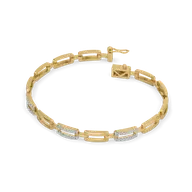 Linkin' It Up - Lab Diamond Chain Bracelet thumbnail 4