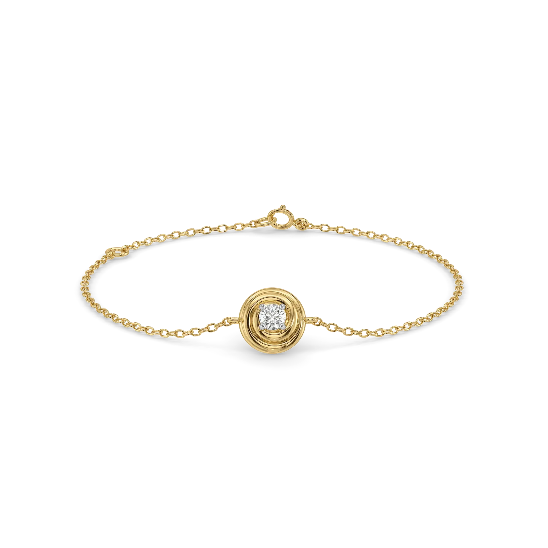Liquid Gold - Pure Gold Lab Diamond Bracelets