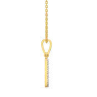 Little Lux L - Lab Diamond Alphabet Pendant thumbnail 3