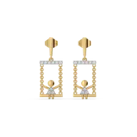 Little Swing - Lab Diamond Drop Earrings thumbnail 1
