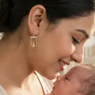 Little Swing - Lab Diamond Drop Earrings thumbnail 2