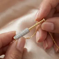 Love Bar - Lab Diamond Necklace thumbnail 2