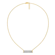Love Bar - Lab Diamond Necklace thumbnail 5