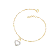 Locked in Love - Lab Diamond Bracelet thumbnail 2