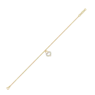 Locked in Love - Lab Diamond Bracelet thumbnail 3
